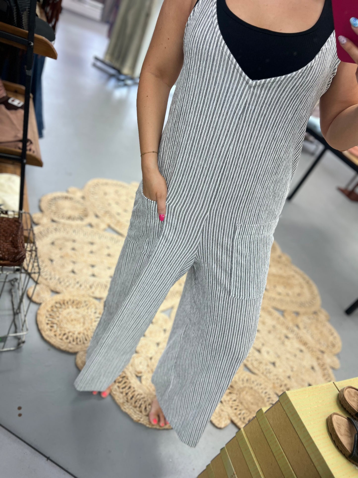 Black & White Jumpsuit