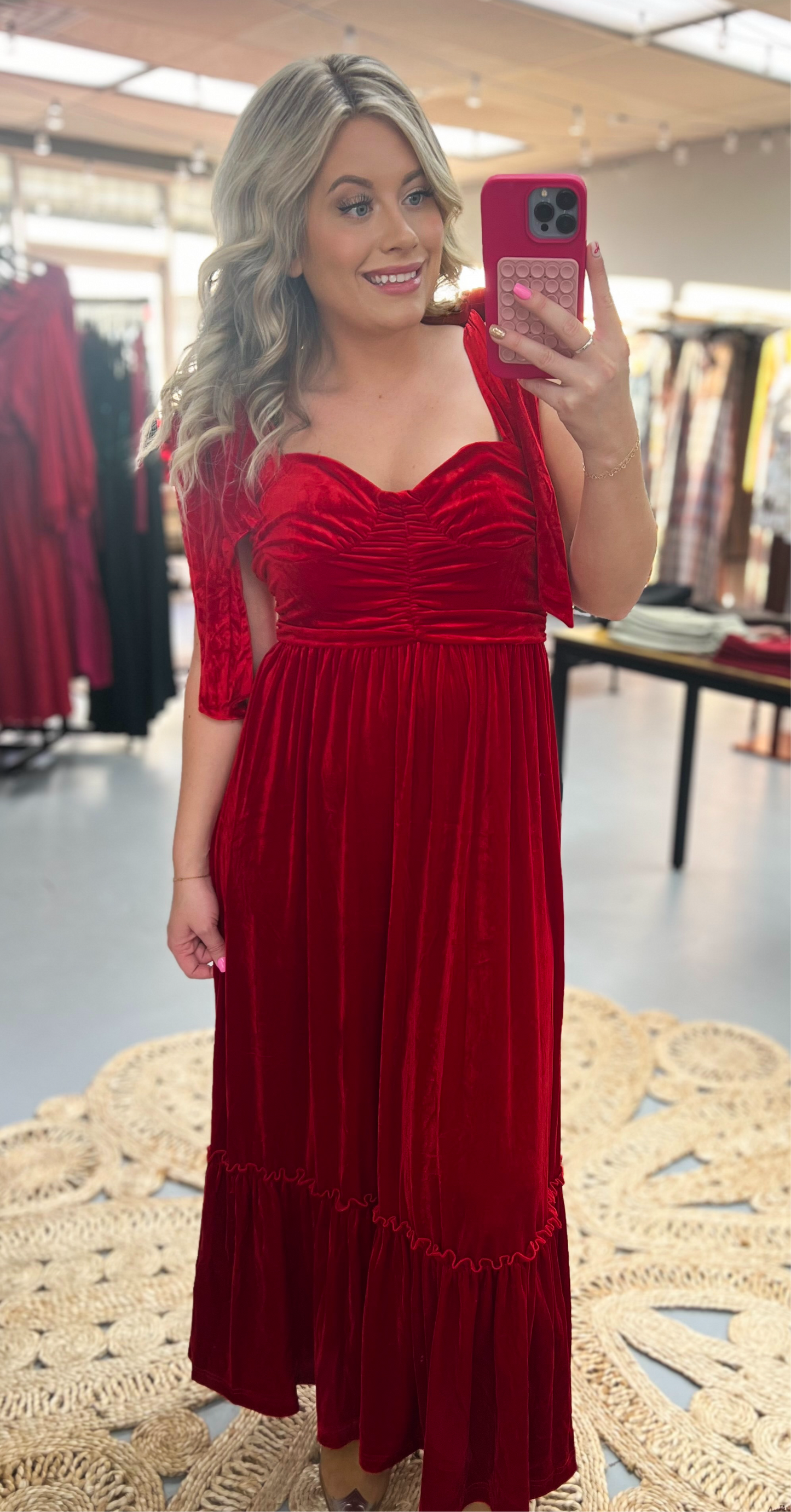 Velvet Holiday Dress