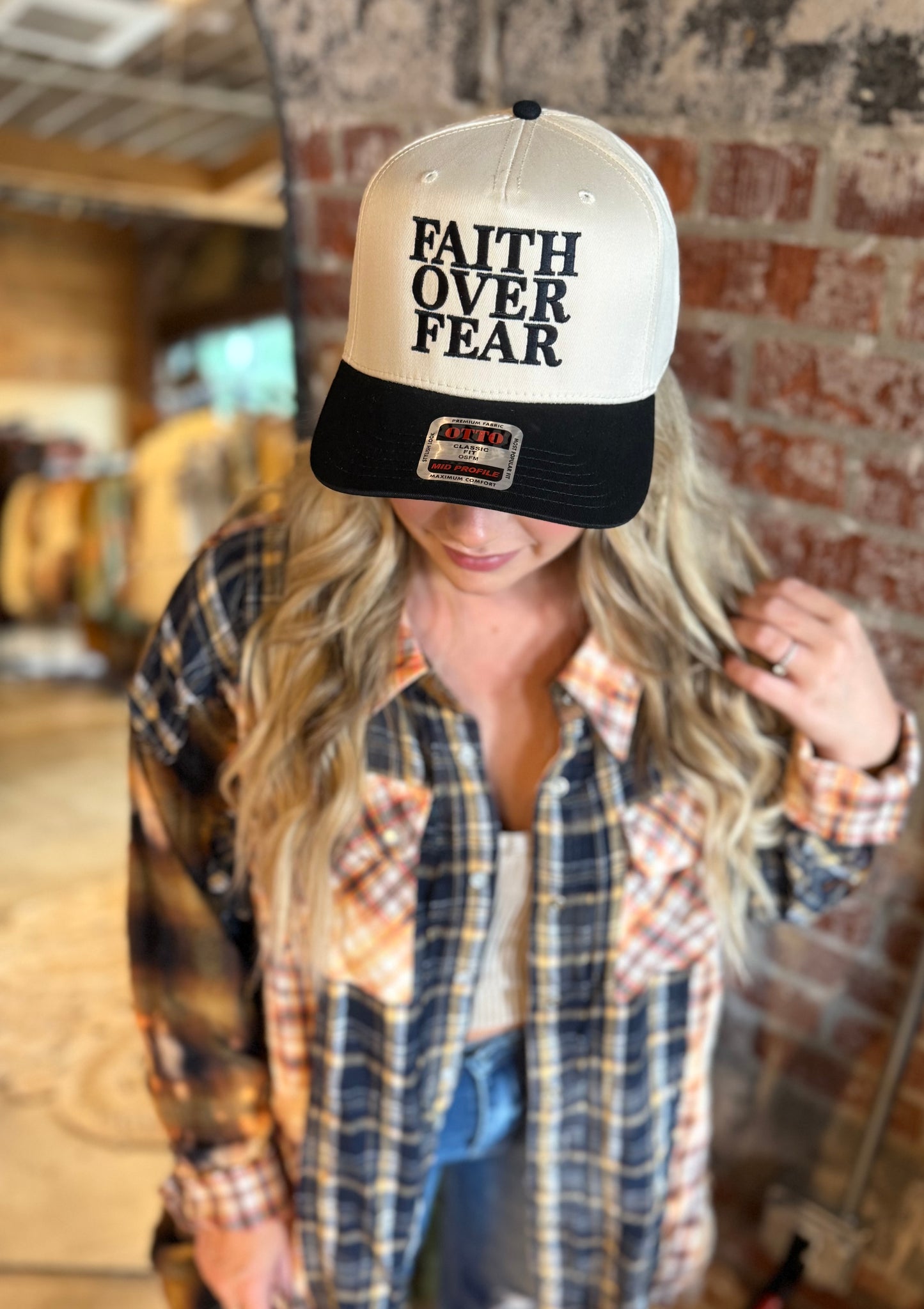 Faith Over Fear Hat
