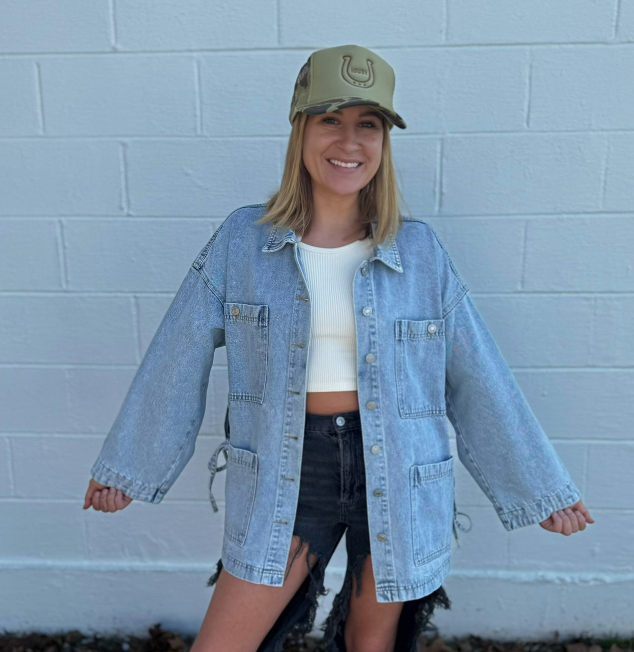 Oversized Denim Jacket