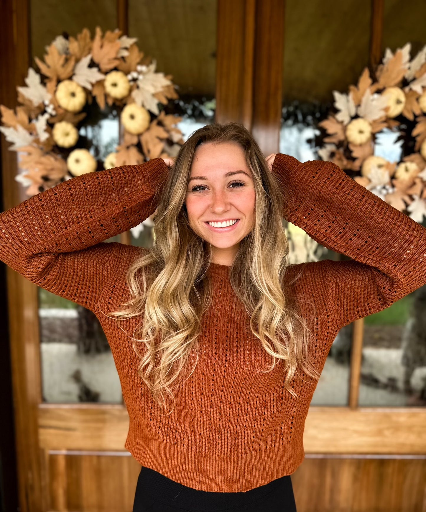 Rust Sweater