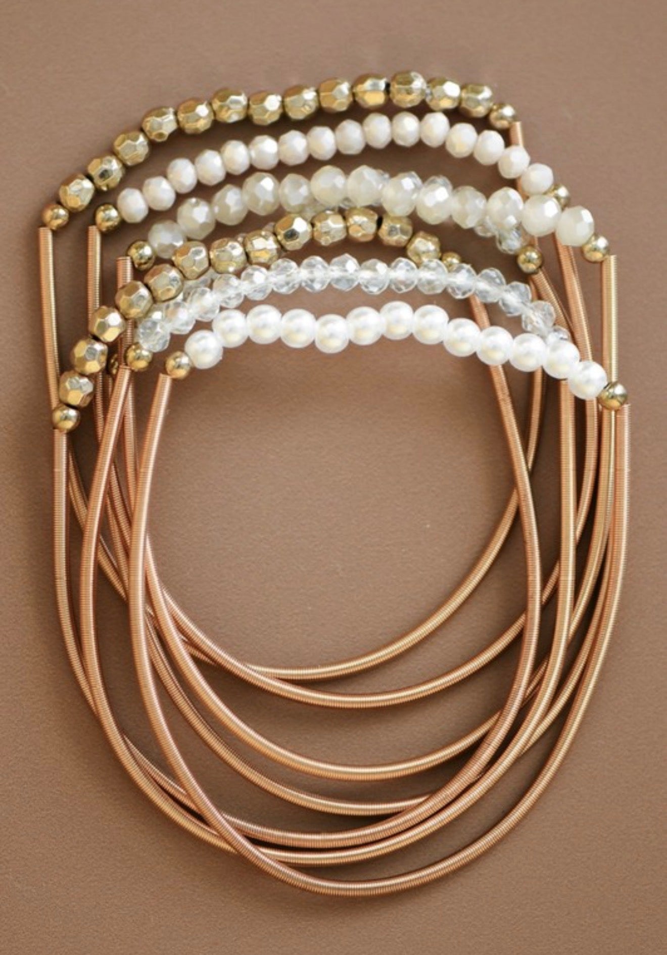 Layered Beaded bracelet Set