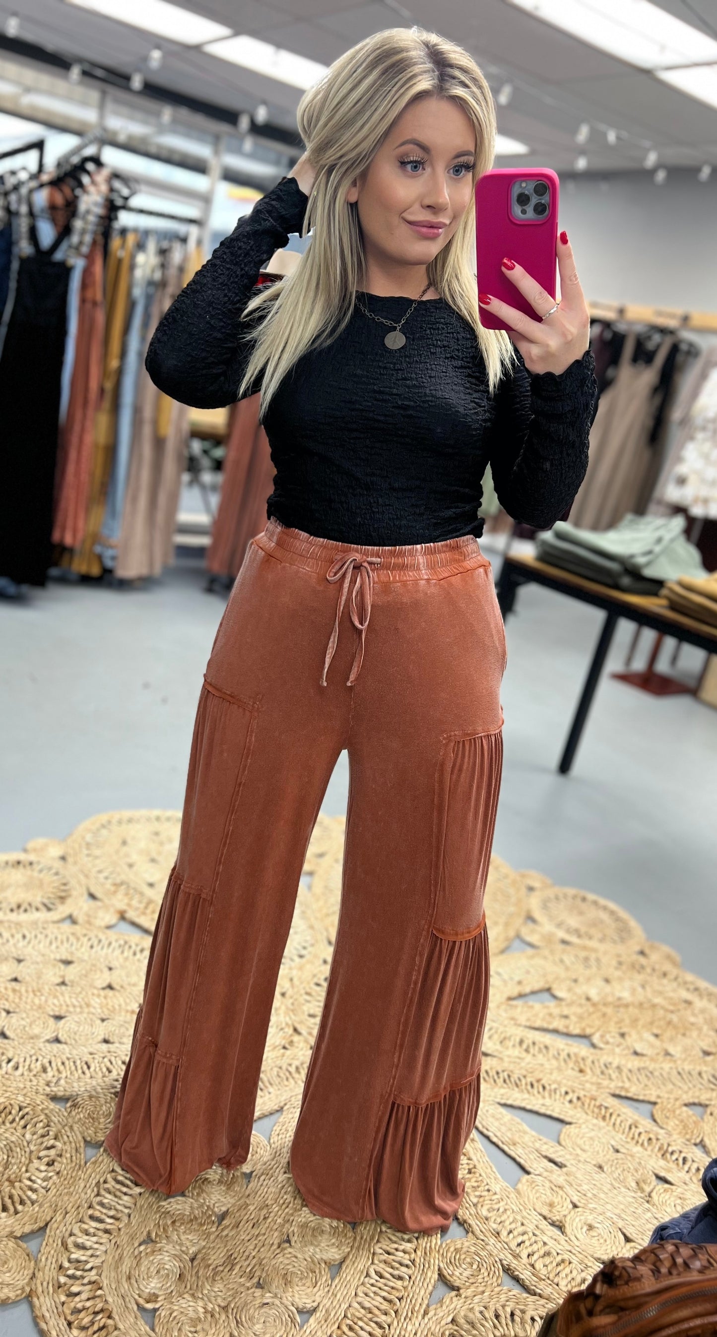 Sienna Mineral Washed Pants