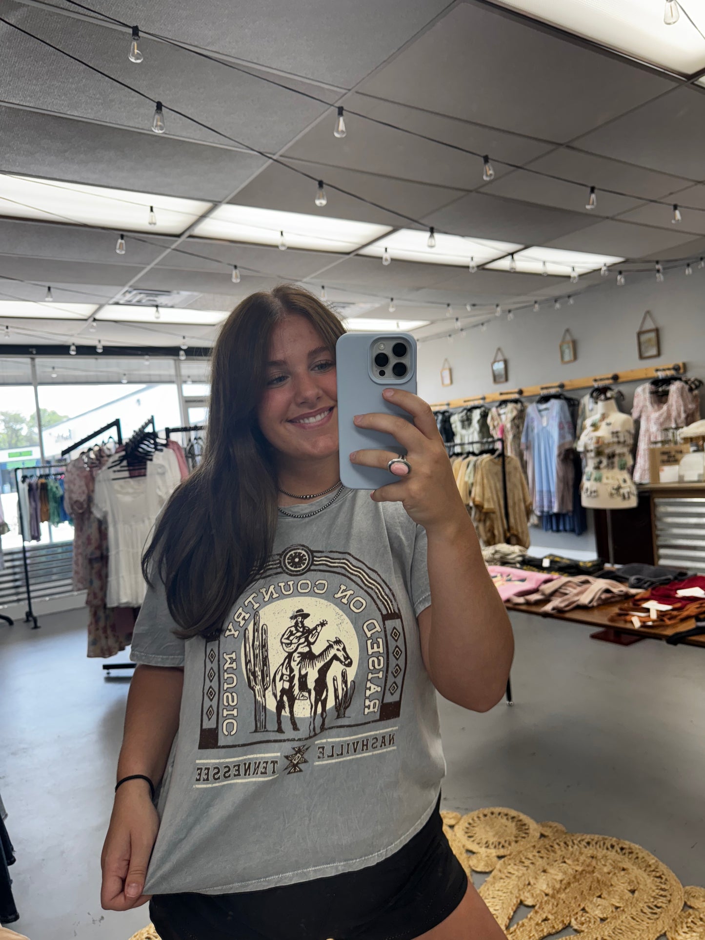 Raised on Country Music Tee