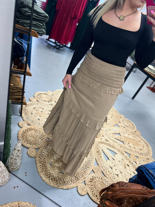 Ruffle Tier Skirt