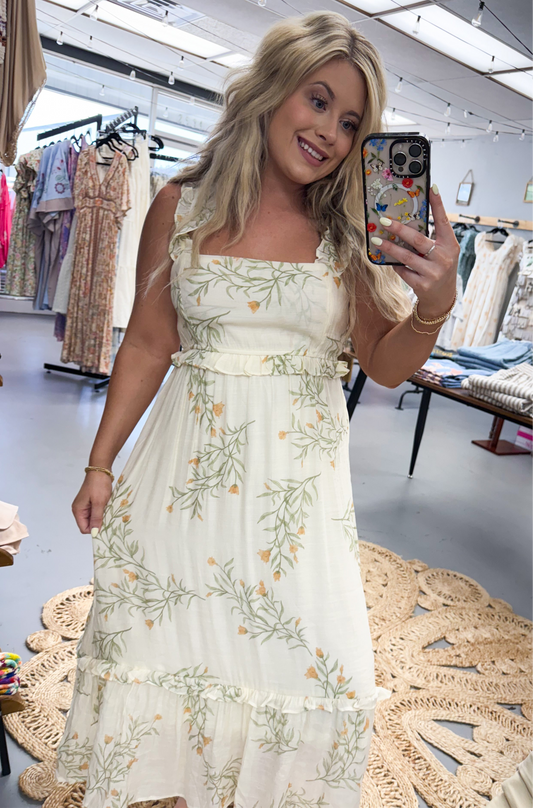 Ivory Wildflower Dress