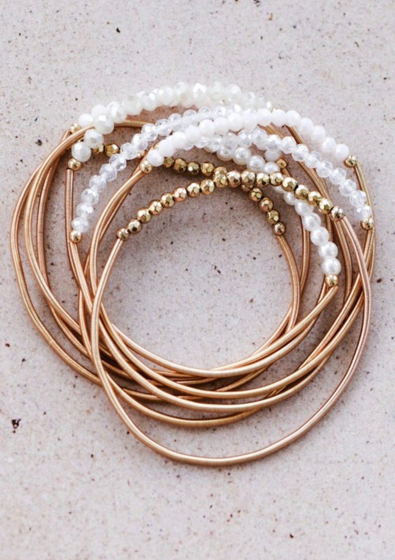 Layered Beaded bracelet Set