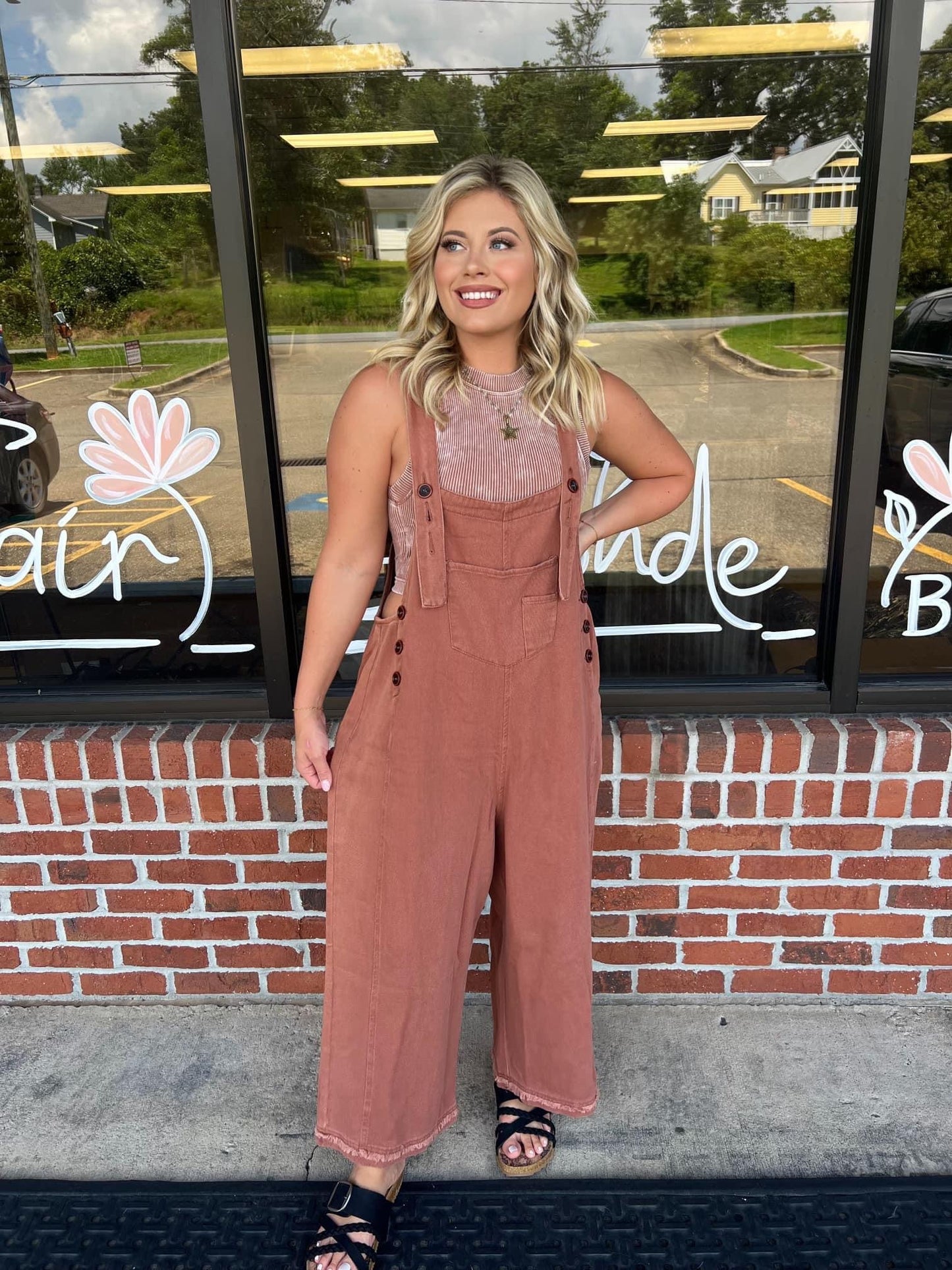 Cinnamon Overalls
