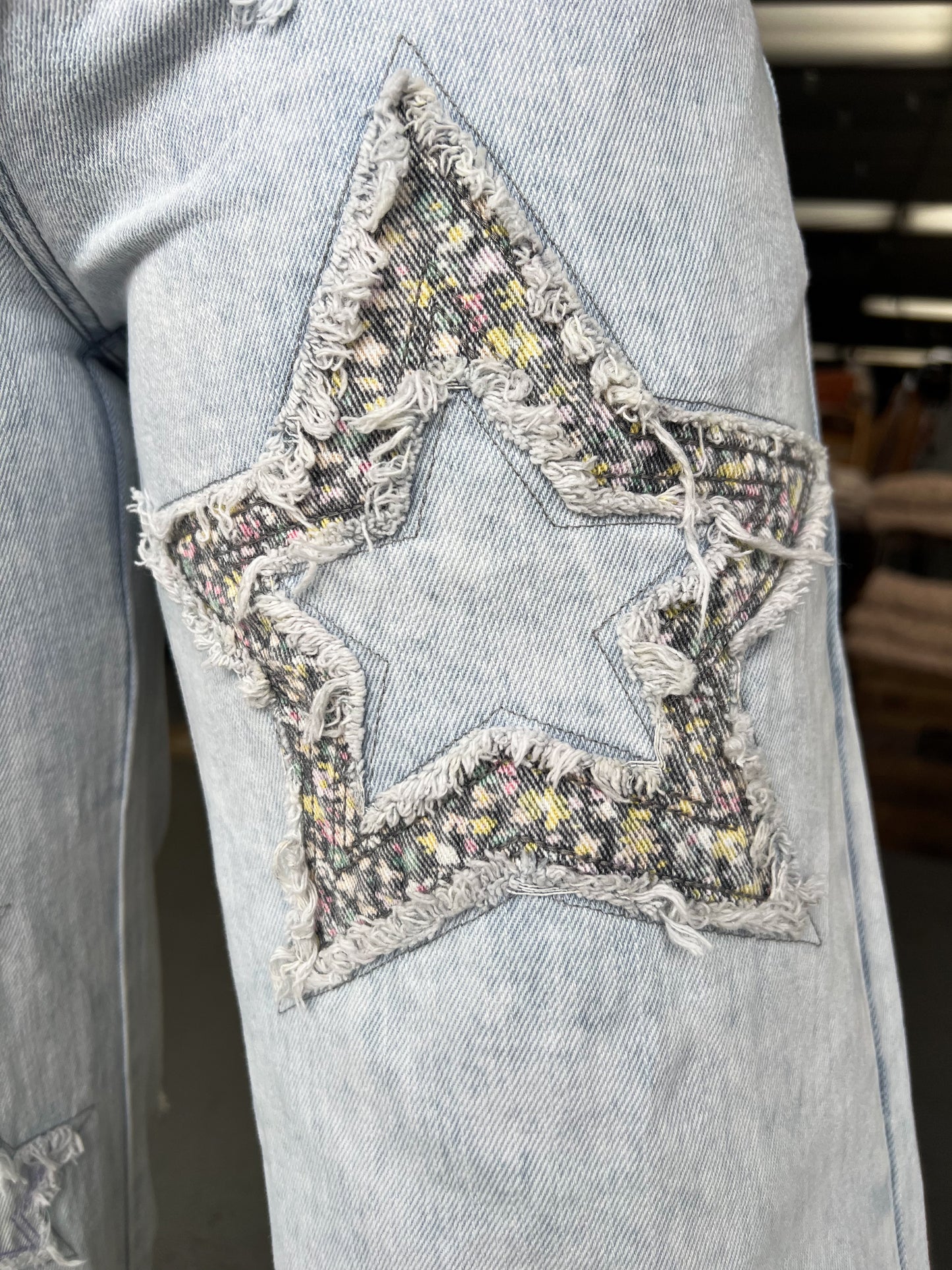 Peace Oli and Hali Jeans