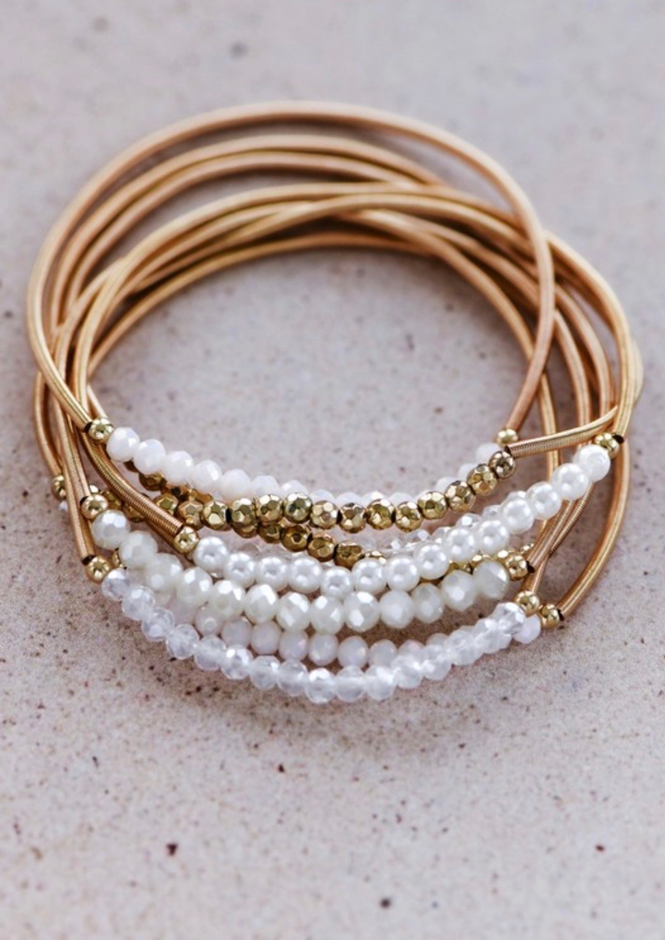 Layered Beaded bracelet Set