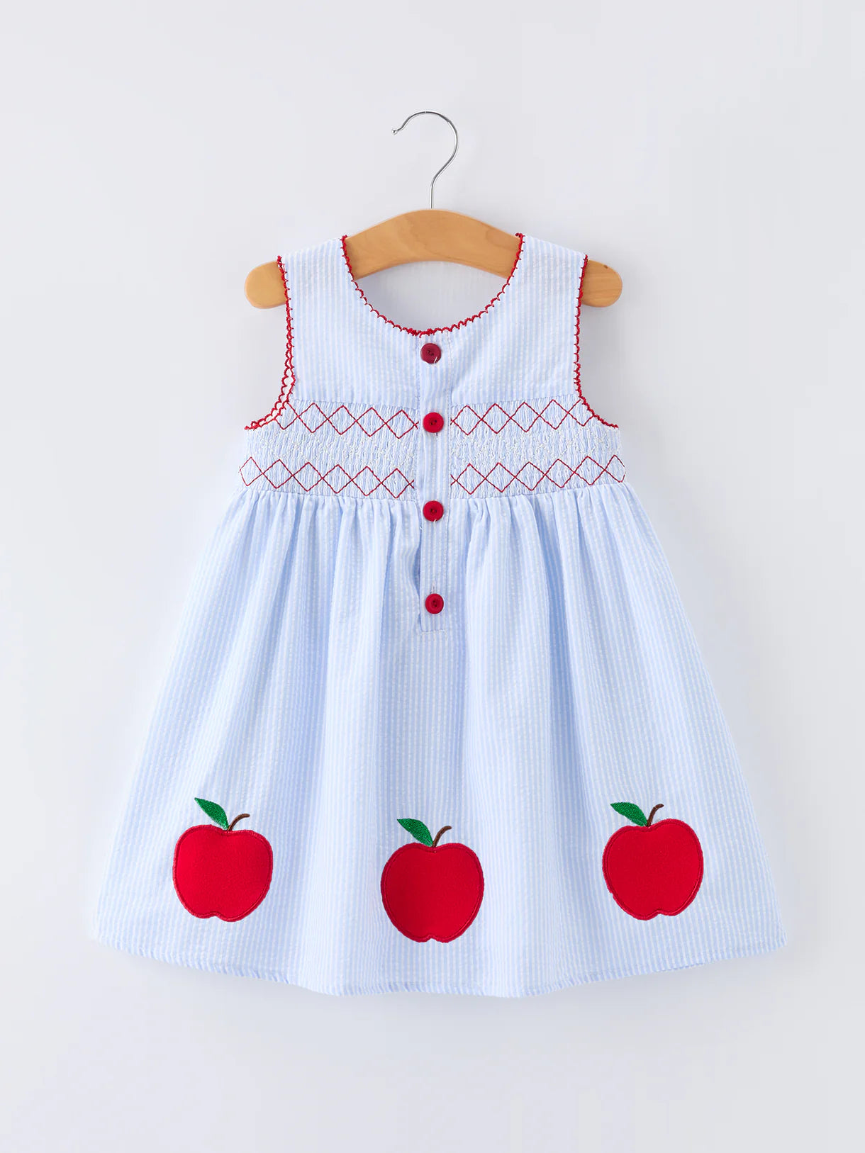 Back To School Apple Twirl Dress