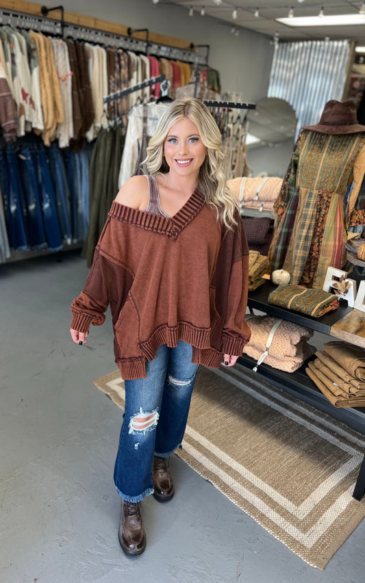 Chili V-Neck Top