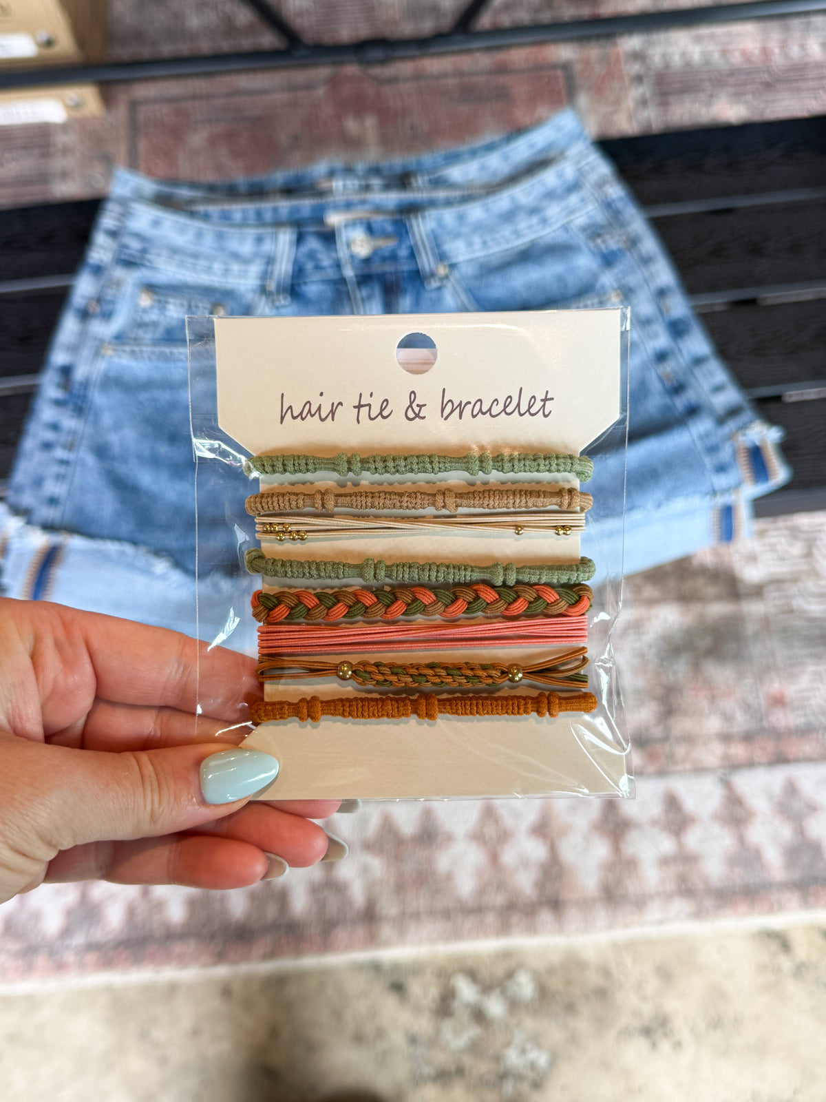 Hair Tie & Bracelet Boho Knot Ties