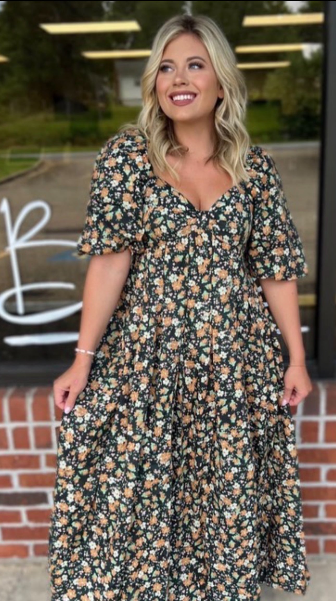 Midnight Floral Maxi