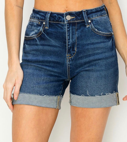 HR Risen Cuffed Shorts-Dark