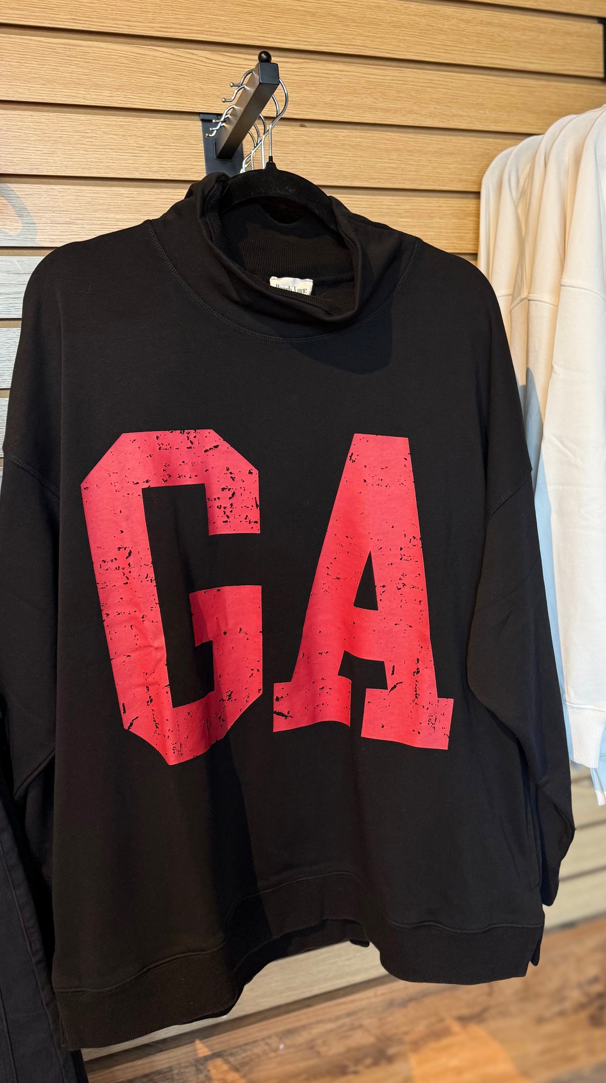 GA Black Mock Neck