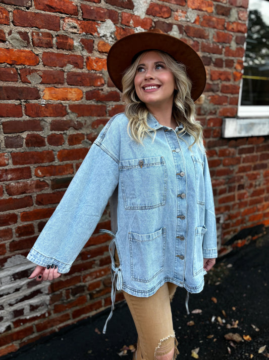 Oversized Denim Jacket