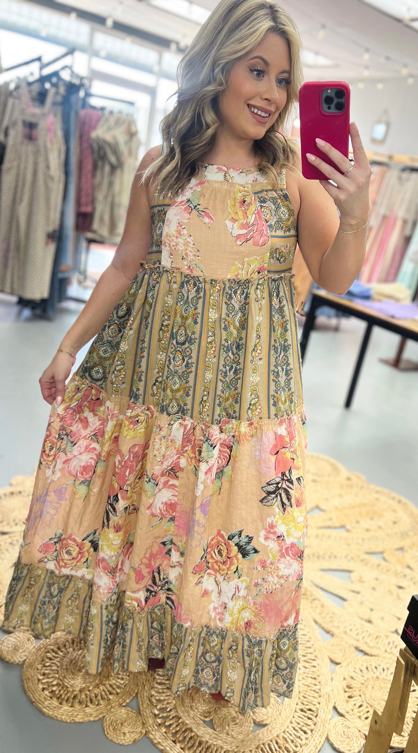 Floral Boho Dress