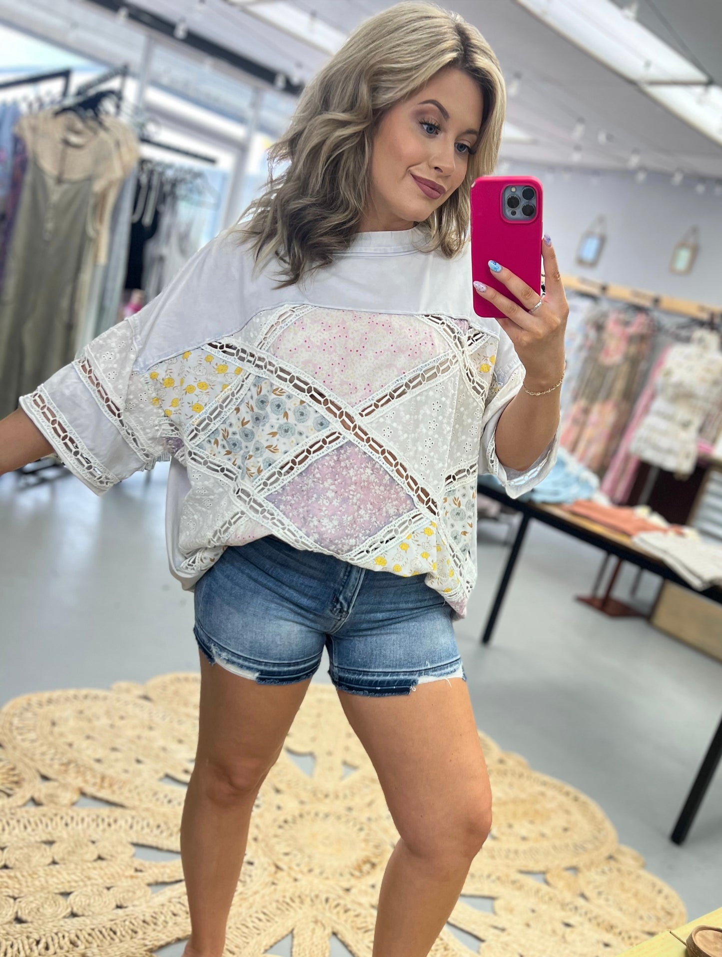 Patchwork Box Tee