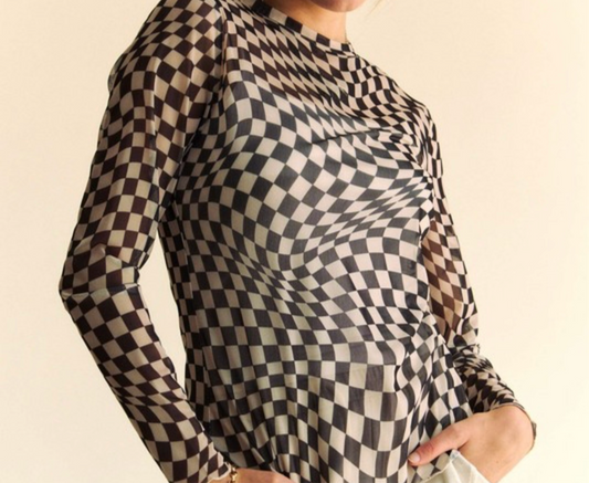 Black & White Checkered