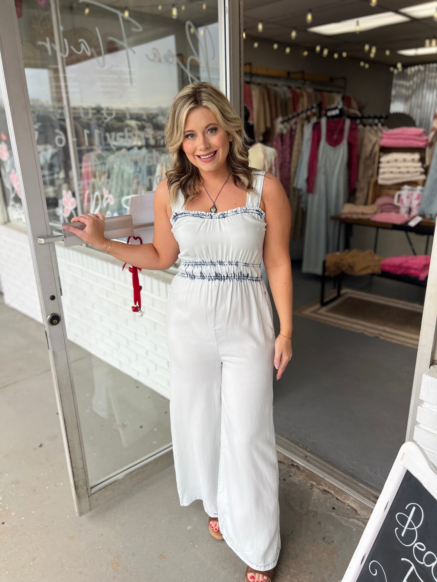 Acid Blue Romper