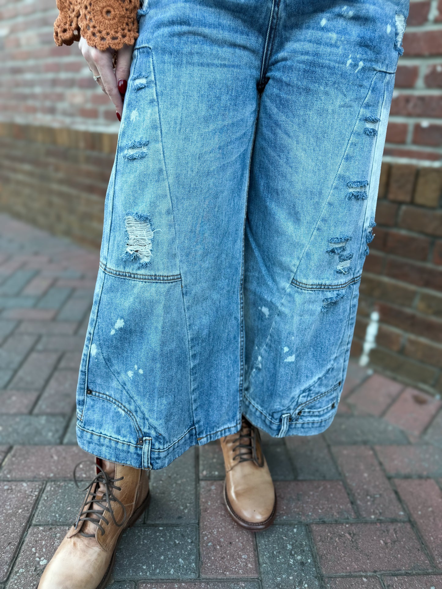 Upside Down Capri Pants