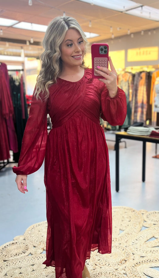 Red Holiday Dress