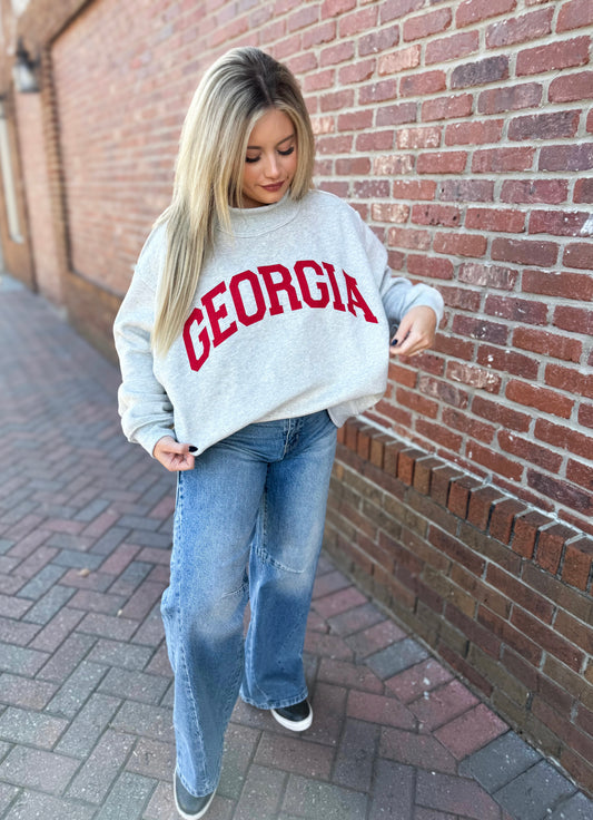 Georgia Reversible Sweatshirt