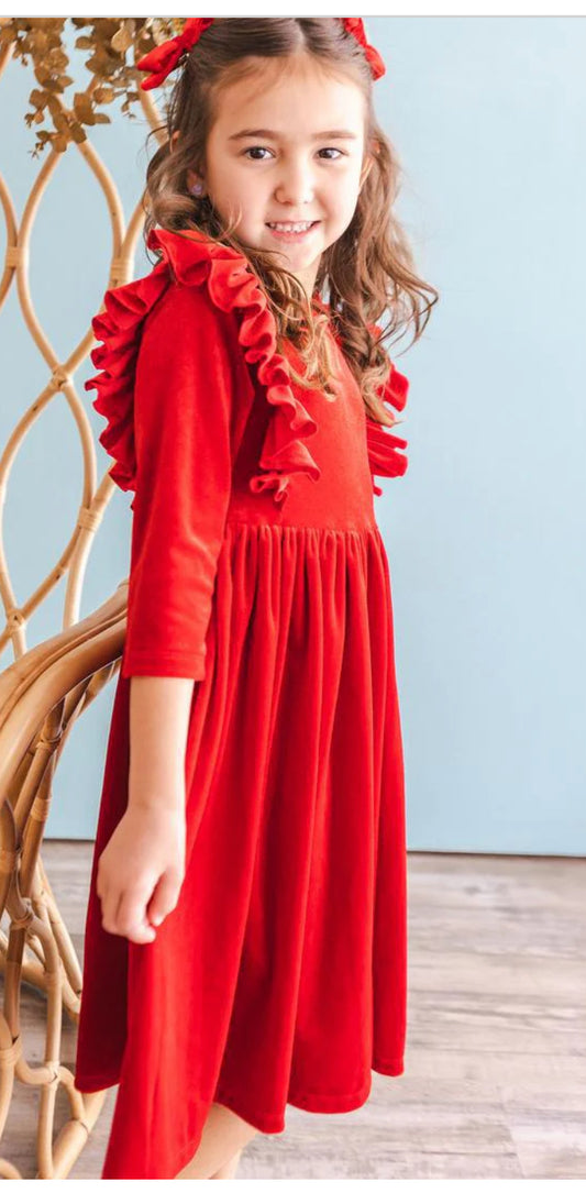 Youth Velvet Dress