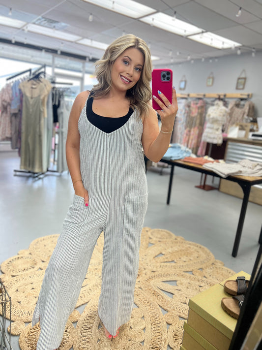Black & White Jumpsuit