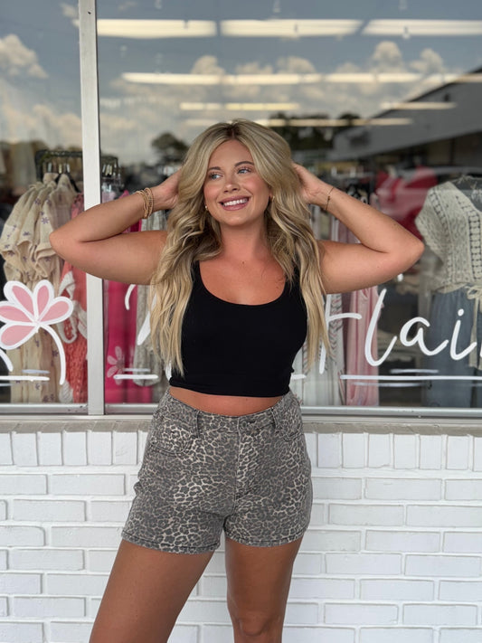 Leopard Shorts