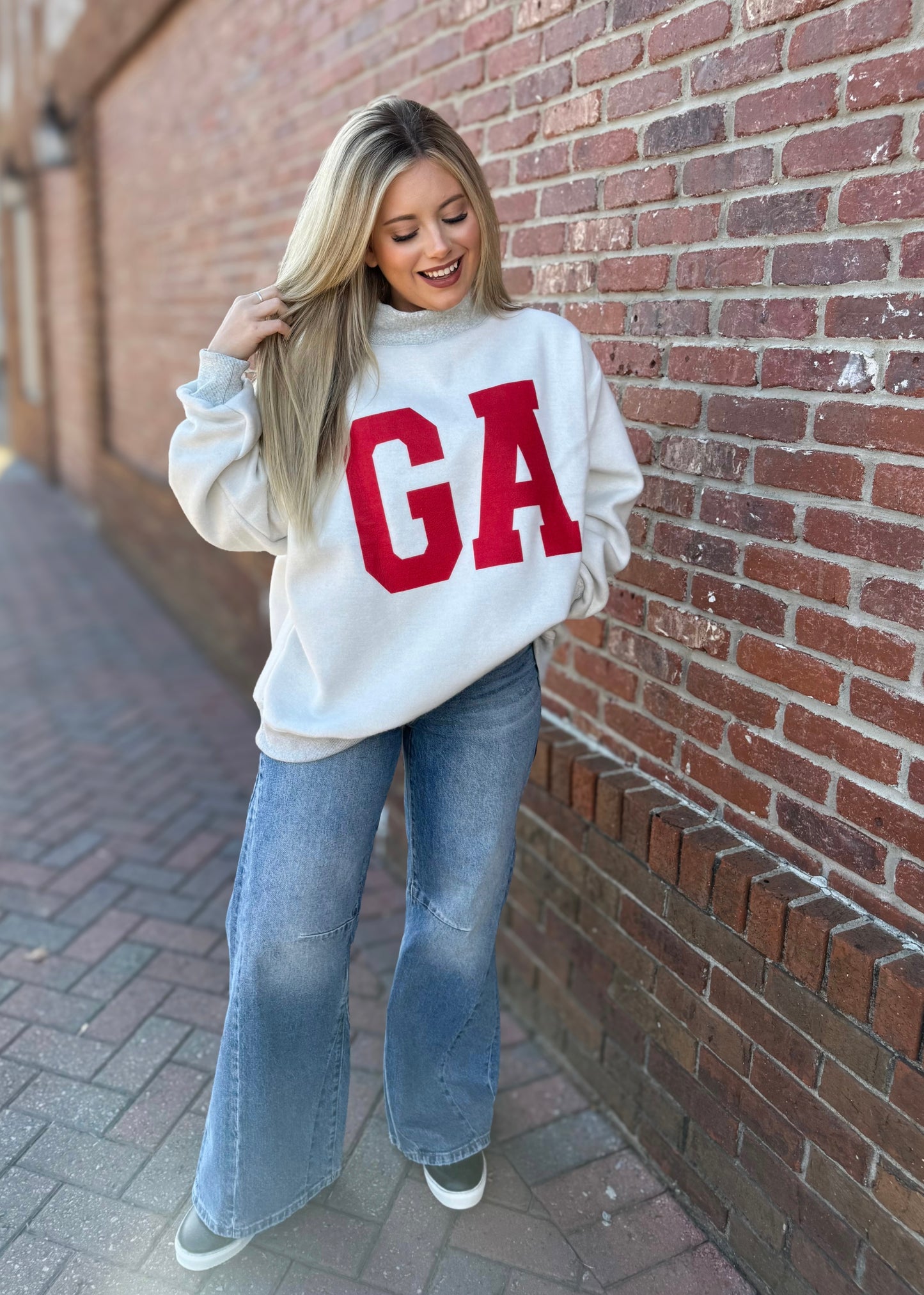 Georgia Reversible Sweatshirt