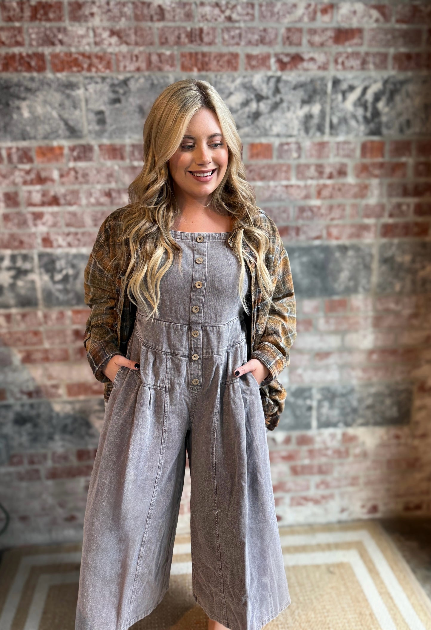 Charcoal Jumpsuit