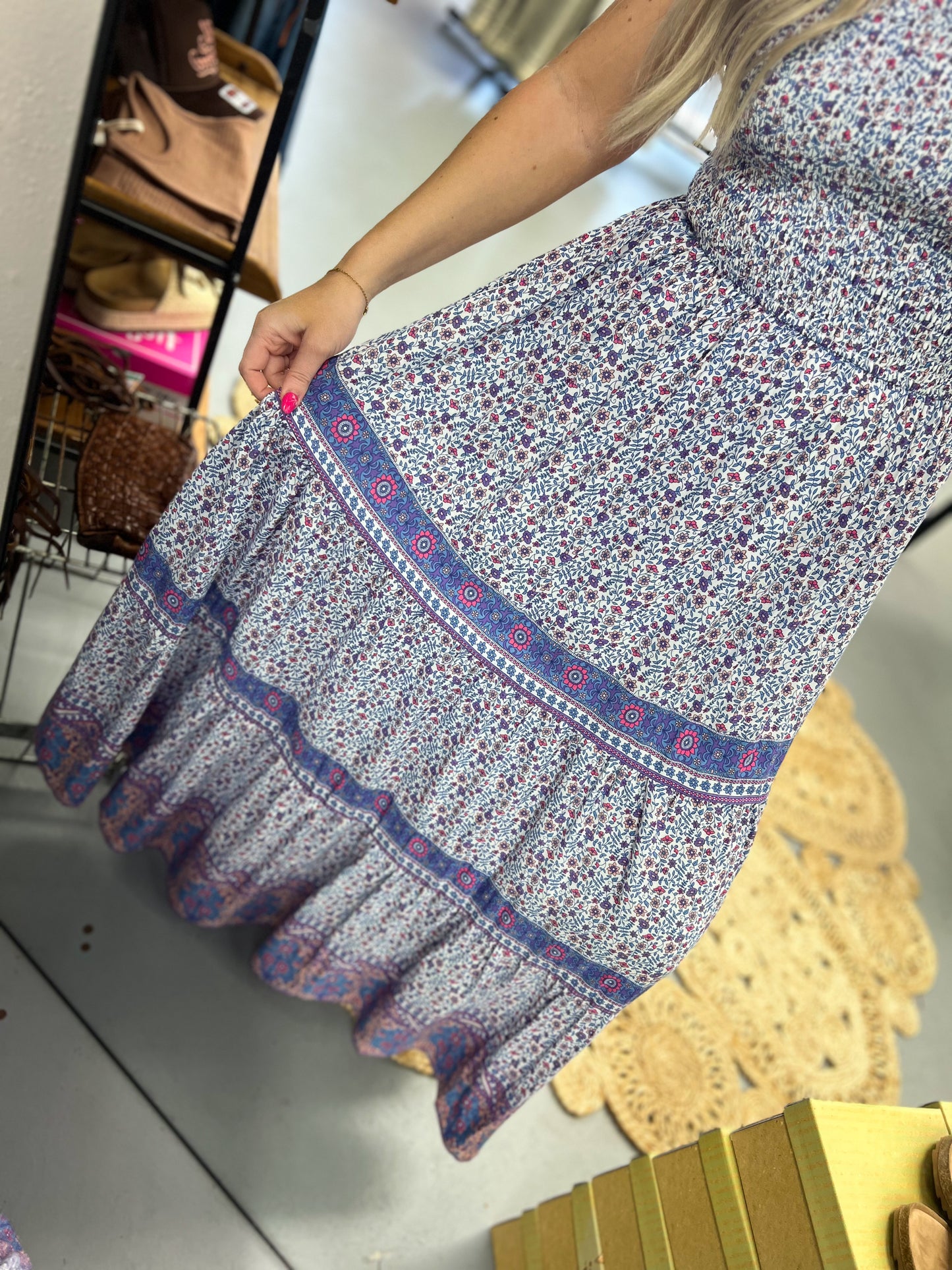 Indigo Maxi Dress
