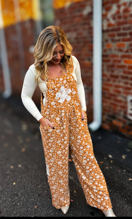 Mustard Flower Romper