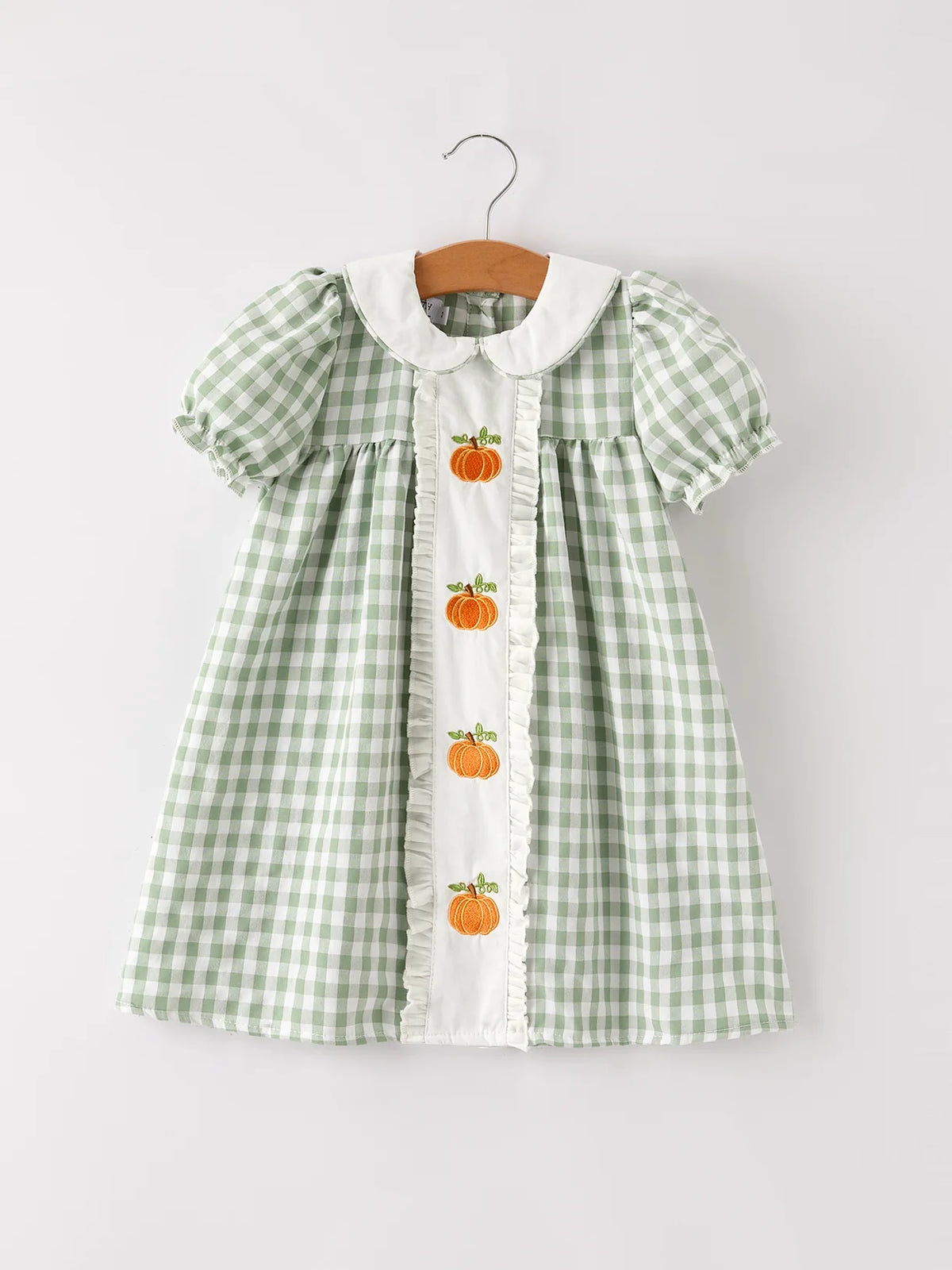 Fall Plaid Girls Dress