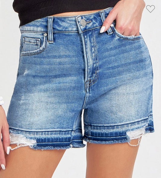 Risen HR Distressed Hem