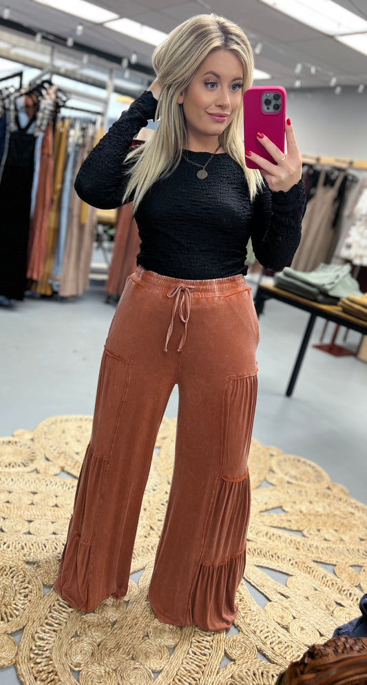 Sienna Mineral Washed Pants