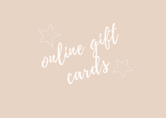 Online Gift Cards